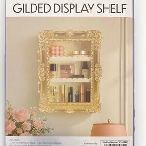 Viral Five below room 2 room Gilded Display Shelf! Ships fast!